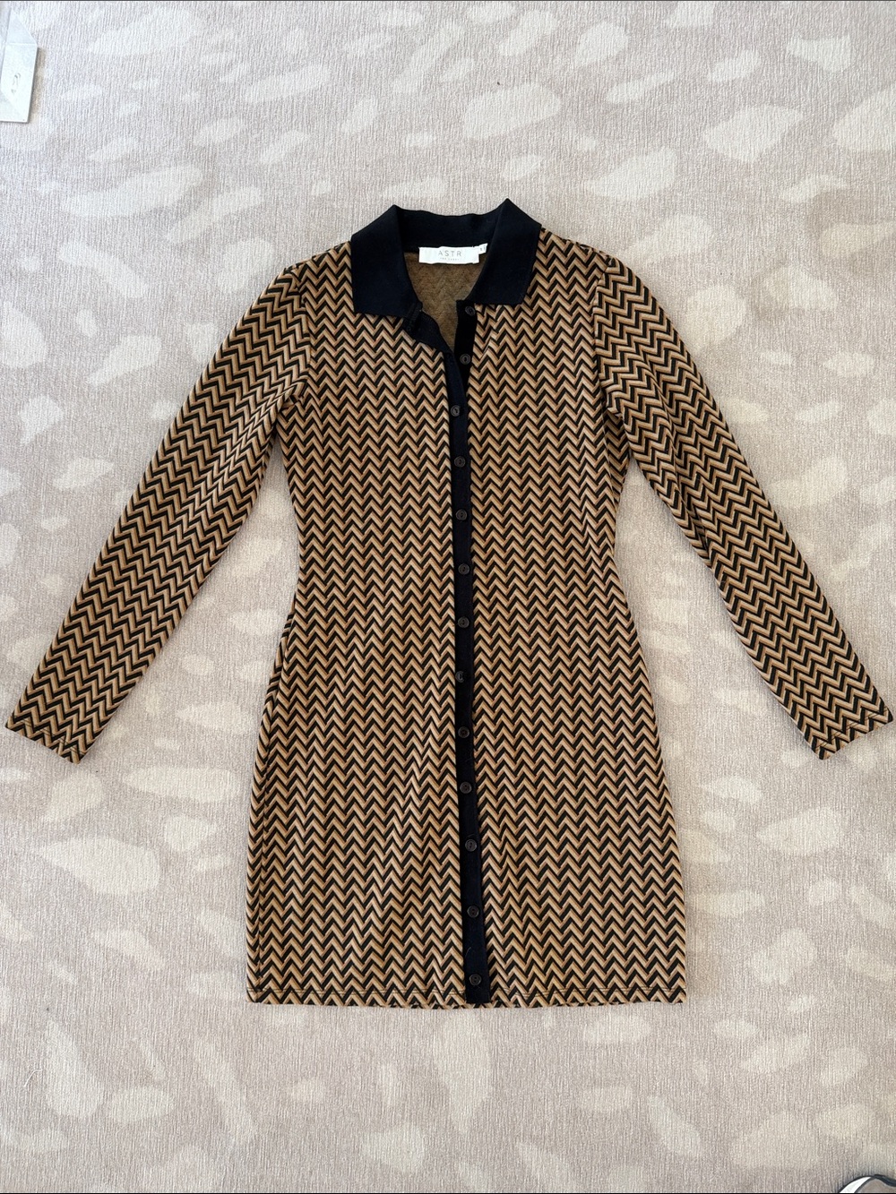ASTR Collared Dress